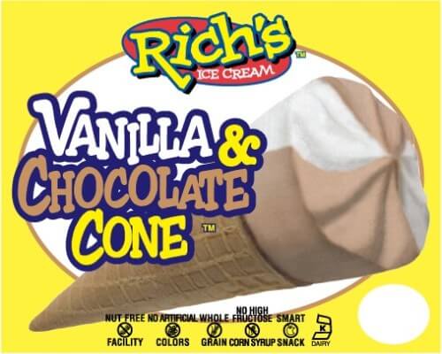 Vanilla and Chocolate Cone