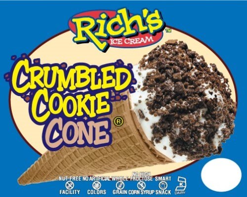 Crmbled Cookie Cone